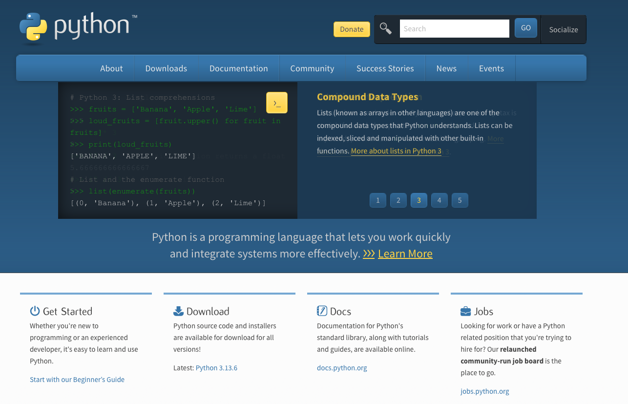 Website Python
